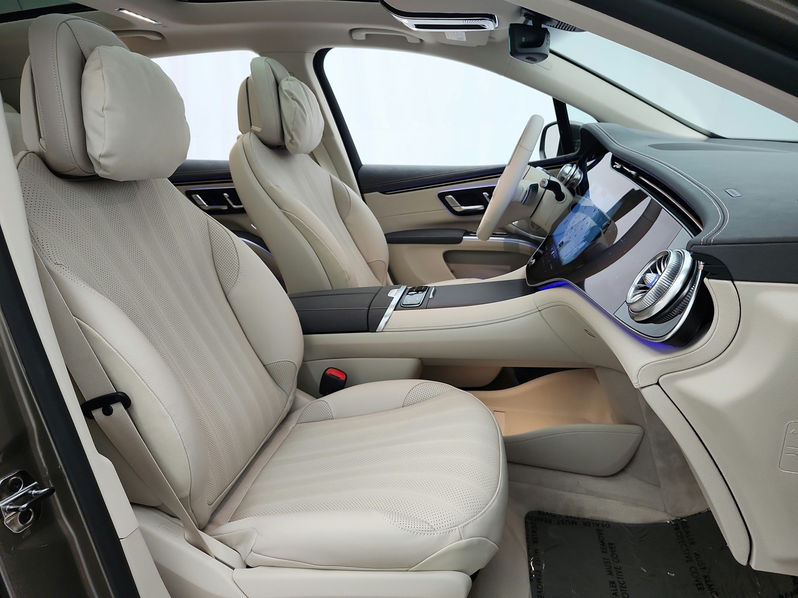 New 2027 Sonoran Brown Metallic Mercedes-Benz EQS 400 4MATIC® SUV image 14