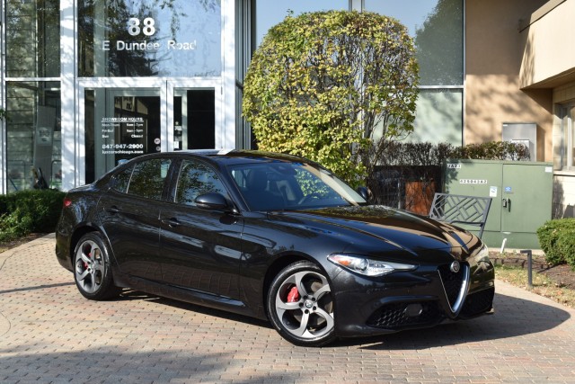 2017 Alfa Romeo Giulia Ti AWD Sport Navi Leather Sport Dual Sunroof Xenon Heated Front Seats Driver Assist H/K Sound Blind Spot Rear Camera MSRP $49,690 2