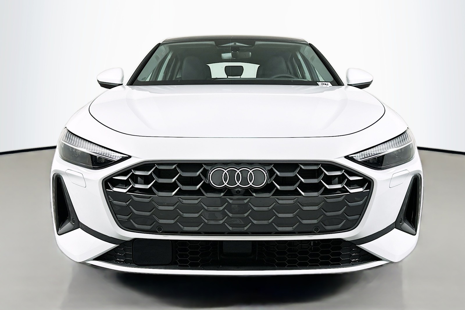 New 2025 Glacier White Metallic Audi Premium Plus image 2