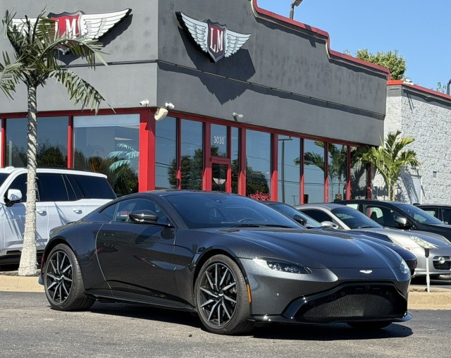 Xenon Gray 2020 Aston Martin Vantage Coupe Rear-Wheel Drive Automatic