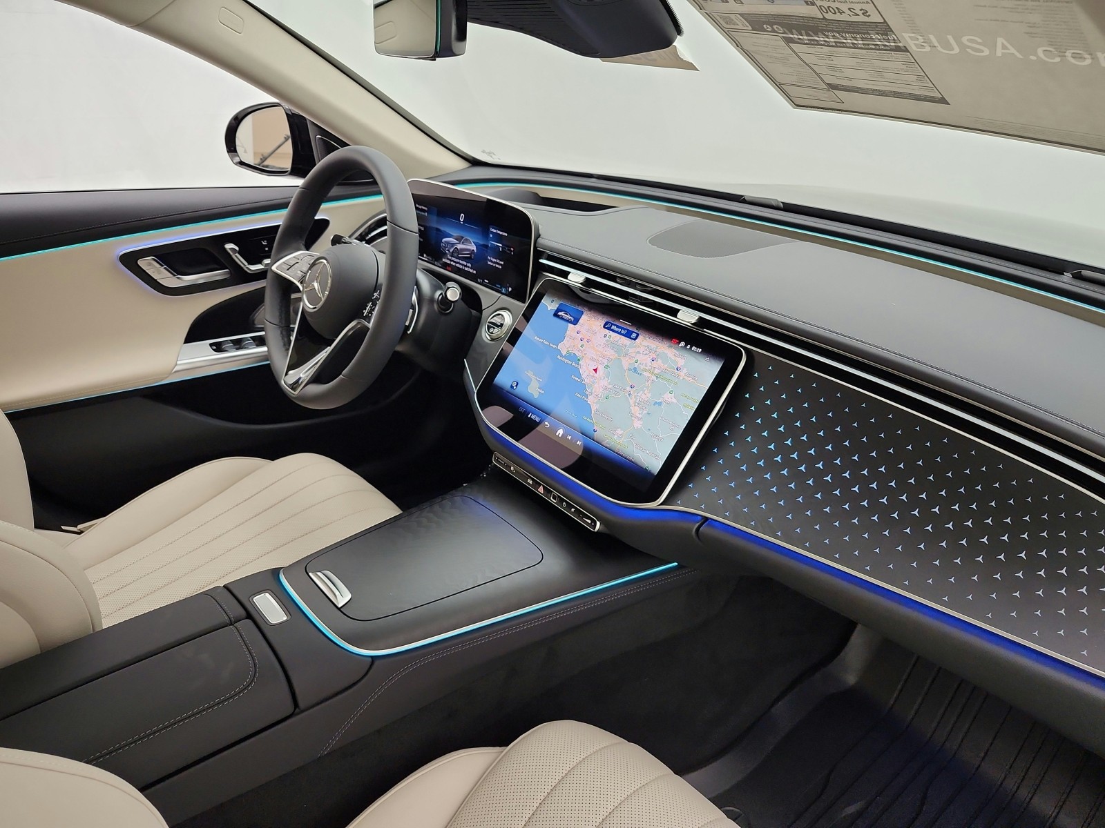 New 2026 Black Mercedes-Benz E 450 4MATIC® Sedan image 13