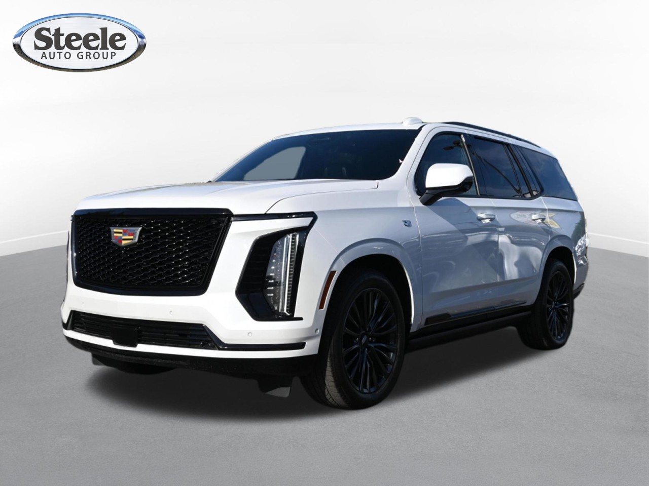 Crystal White Tricoat 2025 Cadillac Escalade SUV / Crossover Four-Wheel Drive Automatic