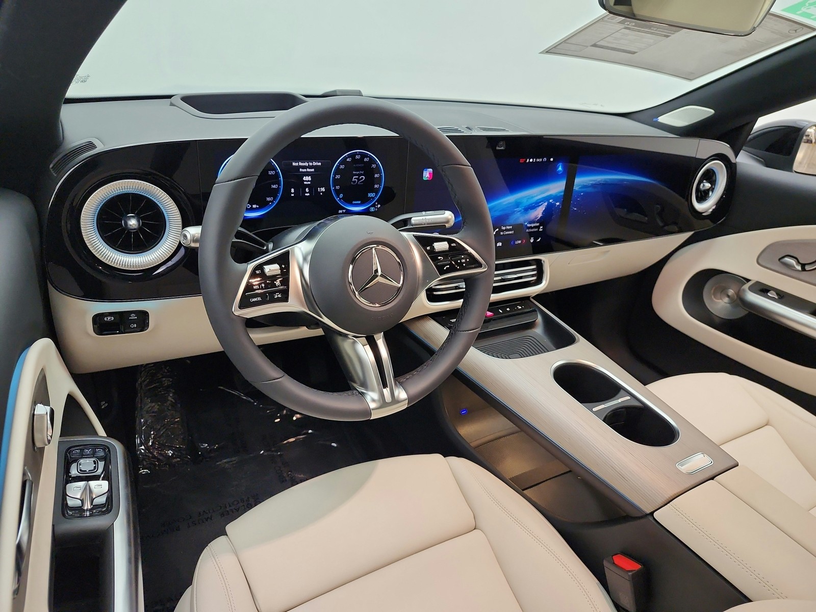 New 2027 Liquid Crystal Green Mercedes-Benz CLA 350 Electric 4MATIC® image 9