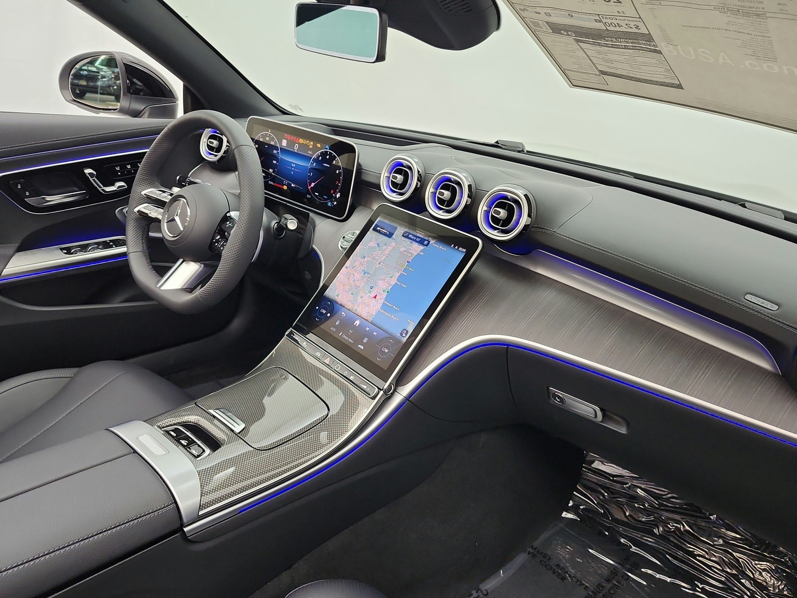 New 2026 MANUFAKTUR Alpine Grey Metallic Mercedes-Benz CLE 450 image 15