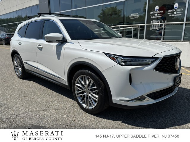 Platinum White Pearl 2023 Acura MDX SH-AWD with Advance Package SUV / Crossover All-Wheel Drive Automatic