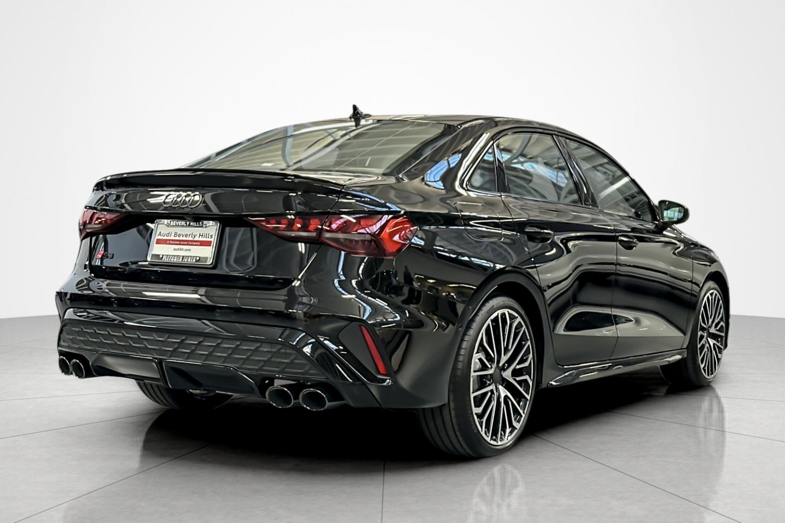 New 2026 Mythos Black Metallic Audi quattro image 6