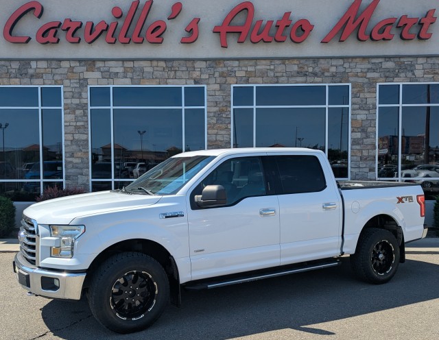 Oxford White 2015 Ford F-150 Pickup Truck Four-Wheel Drive Automatic
