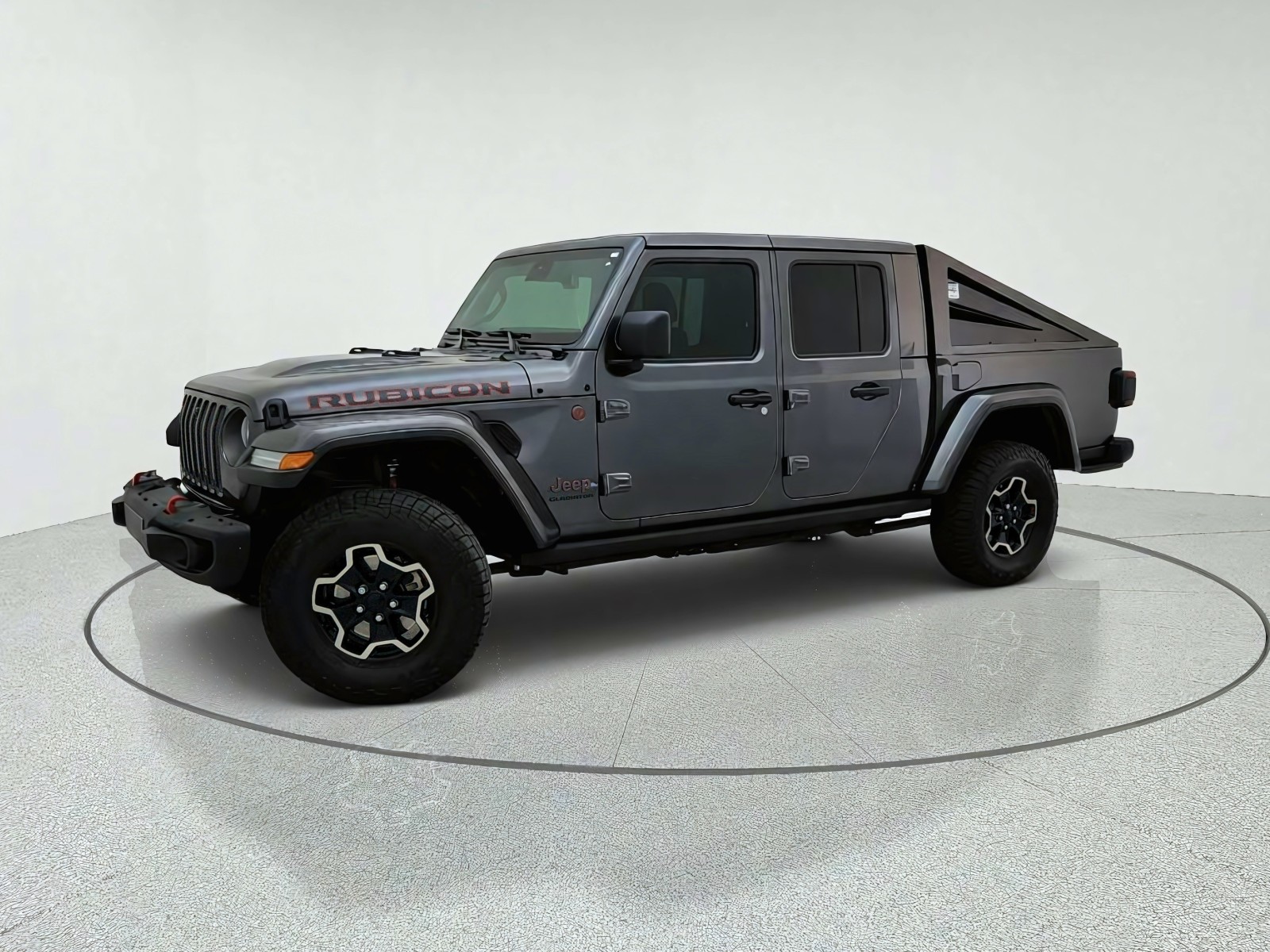 Used 2021 Granite Crystal Metallic Clearcoat Jeep Rubicon image 15