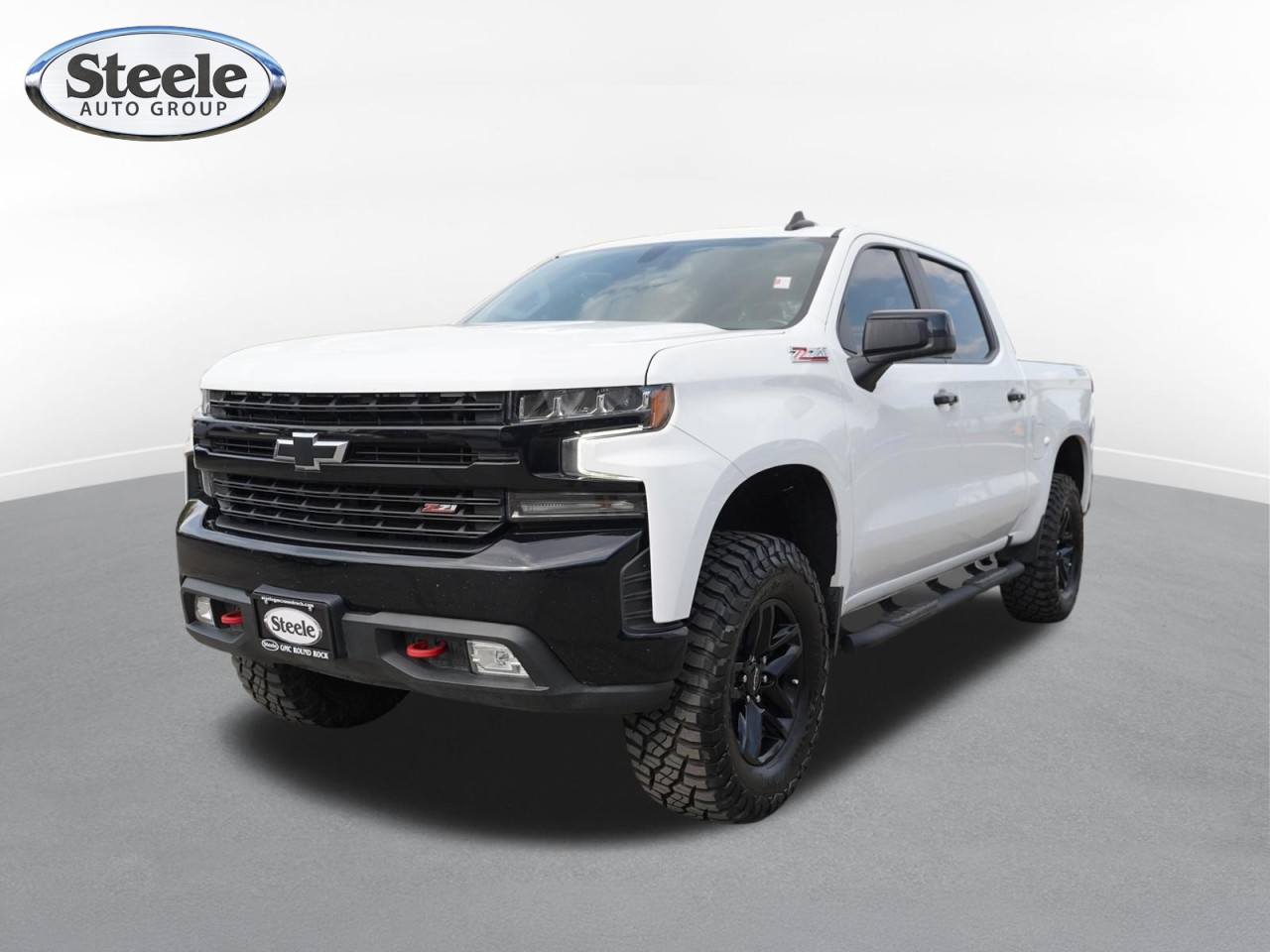 Summit White 2021 Chevrolet Silverado 1500 Pickup Truck Four-Wheel Drive Automatic