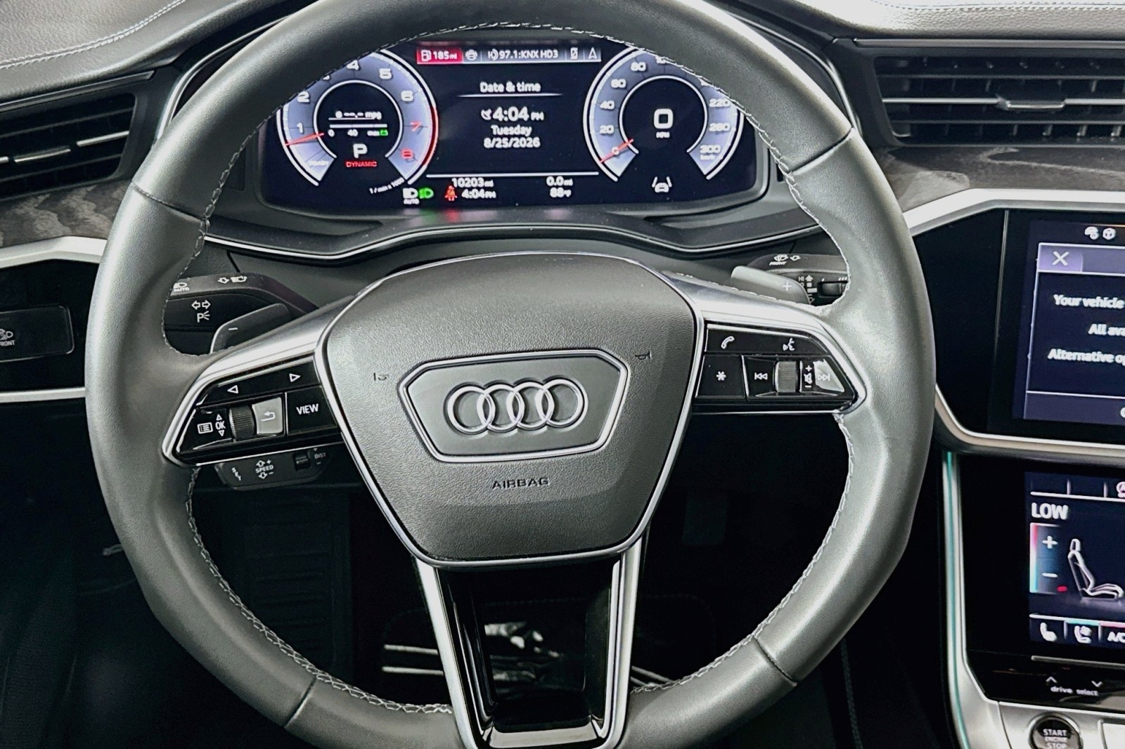 Used 2025 Mythos Black Metallic Audi Premium Plus image 19