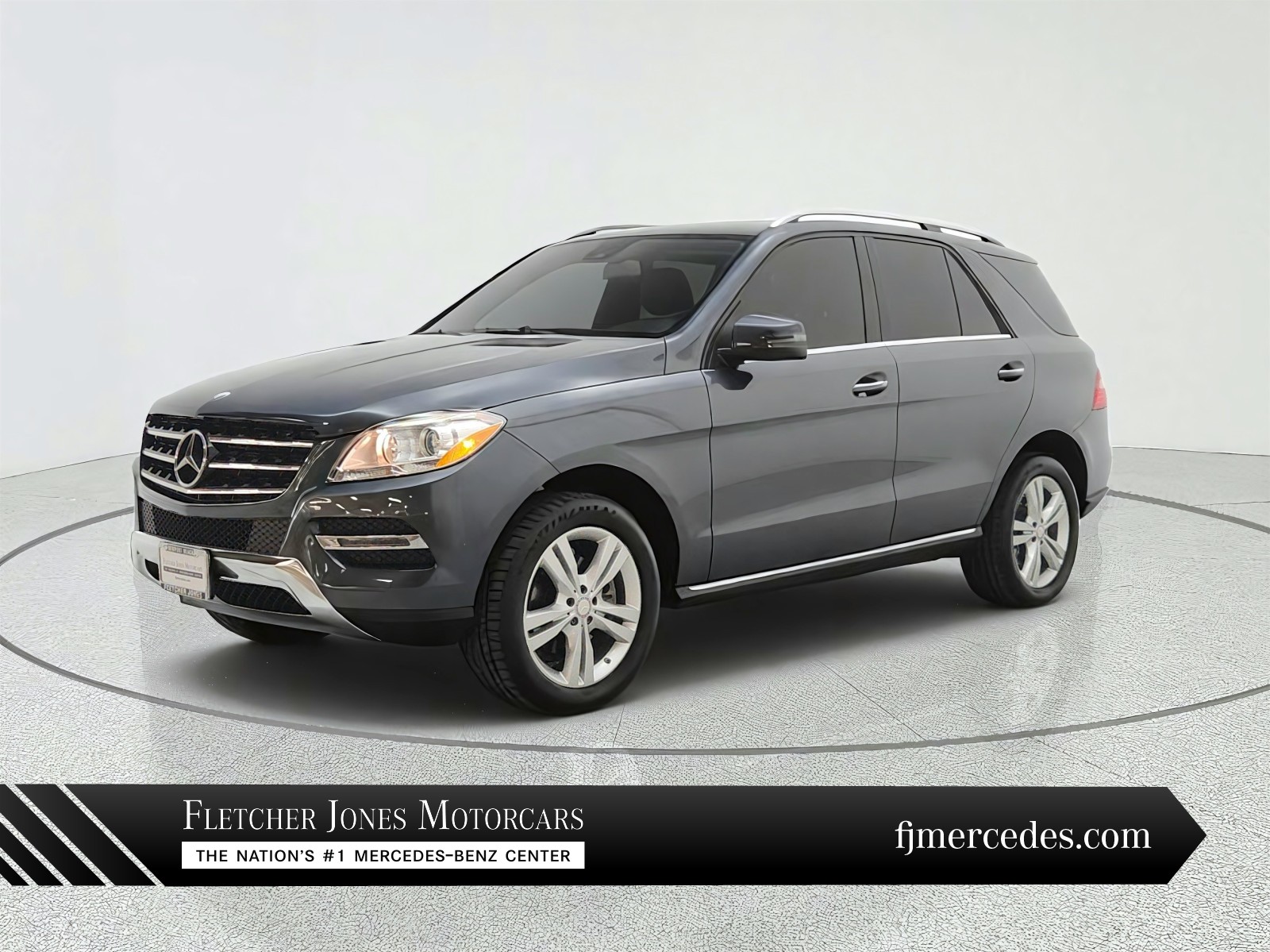 Steel Gray Metallic 2015 Mercedes-Benz M-Class SUV / Crossover All-Wheel Drive Automatic