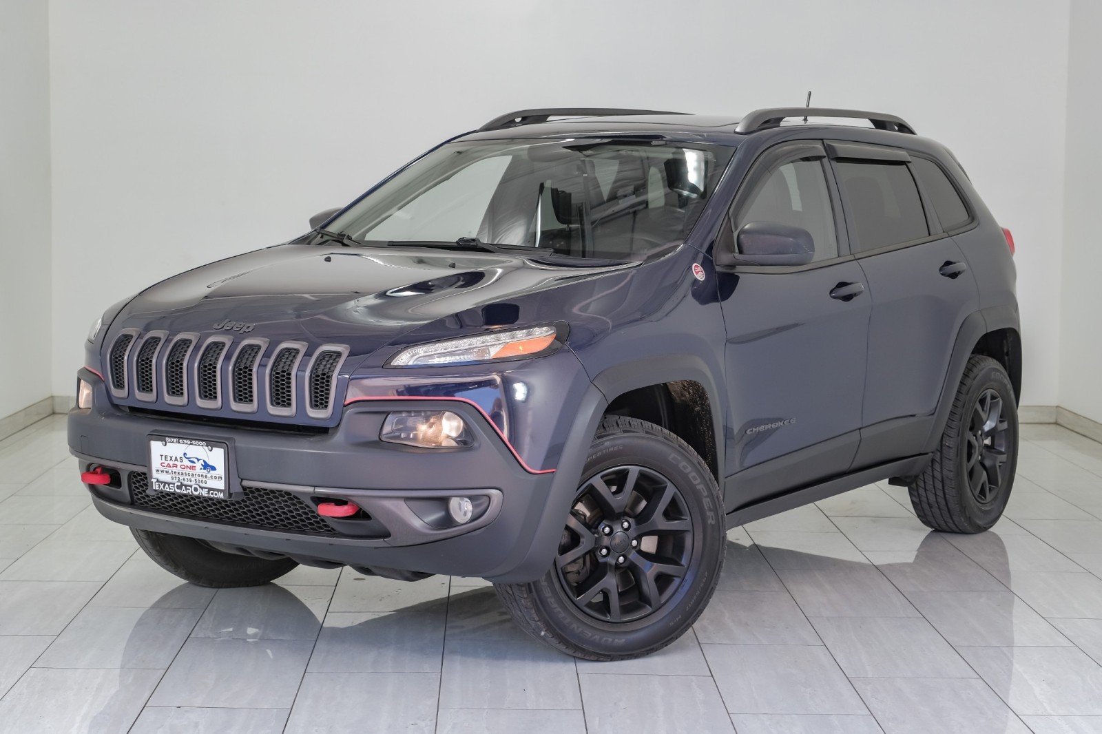 2016 Jeep Cherokee TRAILHAWK 4WD NAVIGATION PANORAMA LEATHER HEATED S 4