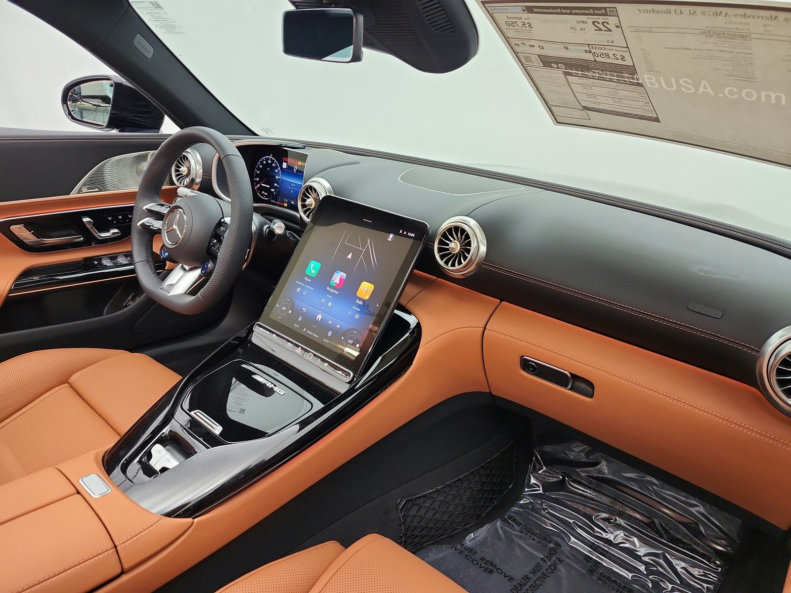 New 2026 Obsidian Black Metallic Mercedes-Benz AMG® SL 43 image 18