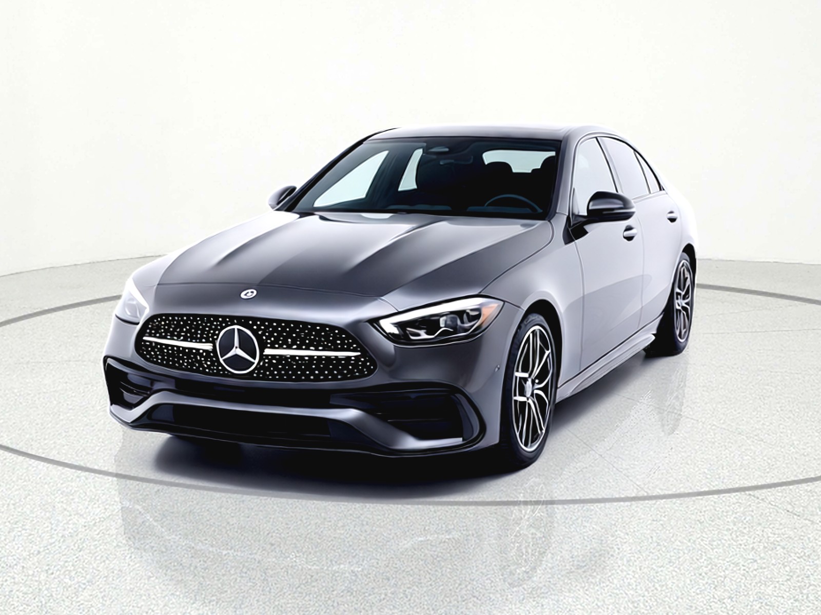 Used 2023 Graphite Grey Metallic Mercedes-Benz C 300 Sedan image 2