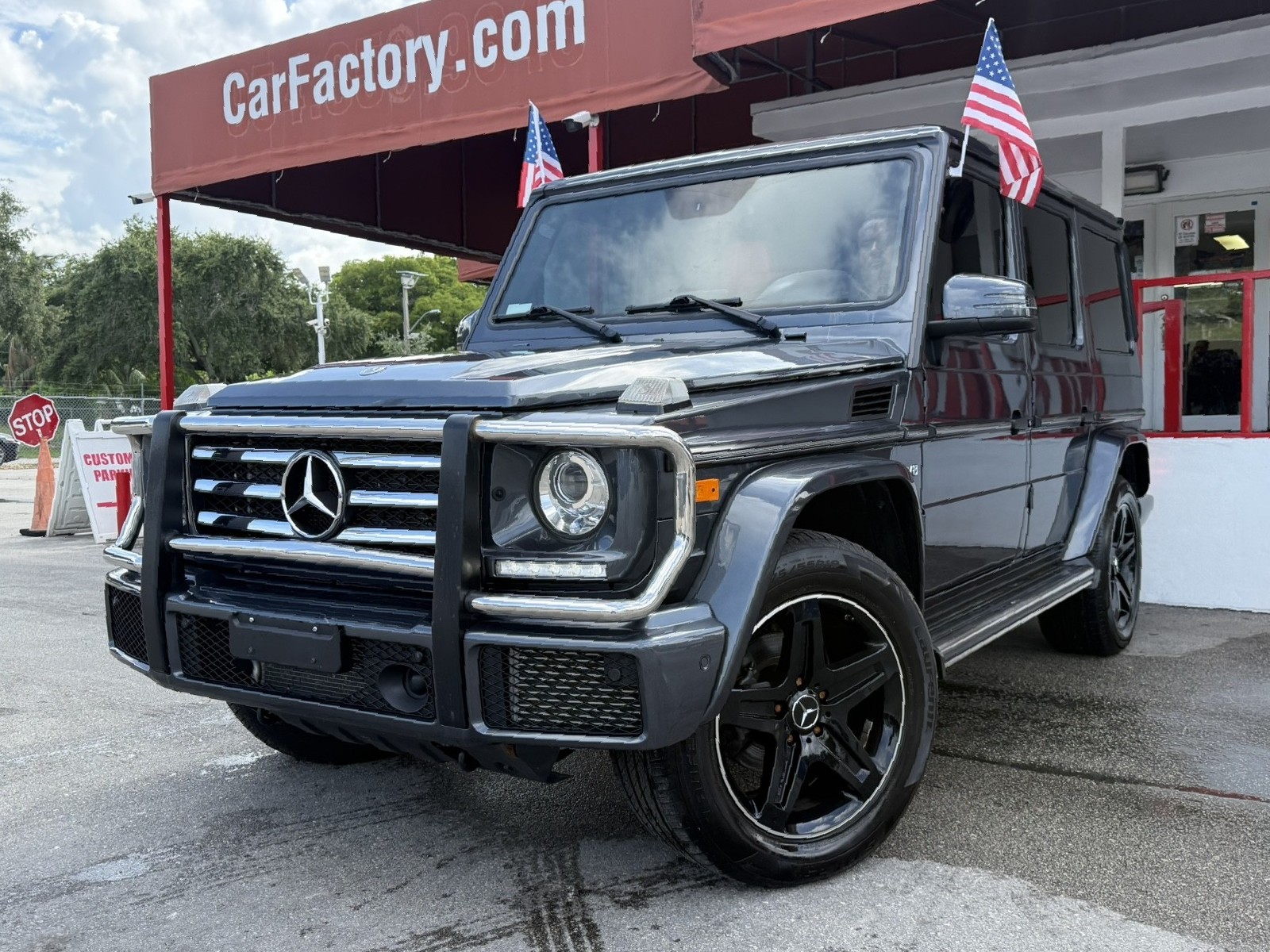 Gray (Steel Grey Meta) 2018 Mercedes-Benz G-Class SUV / Crossover All-Wheel Drive Automatic