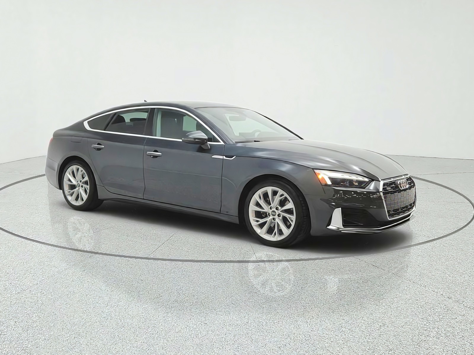 Used 2024 Manhattan Gray Metallic Audi Premium image 3