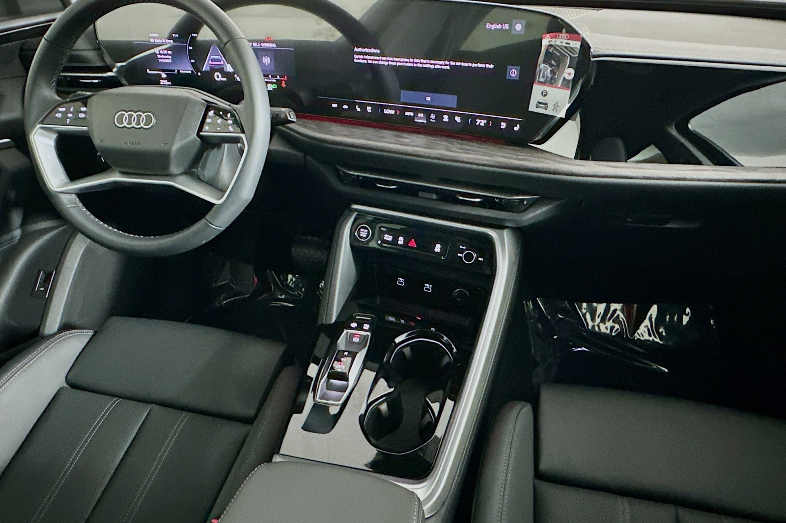 New 2025 Glacier White Metallic Audi Premium Plus image 6