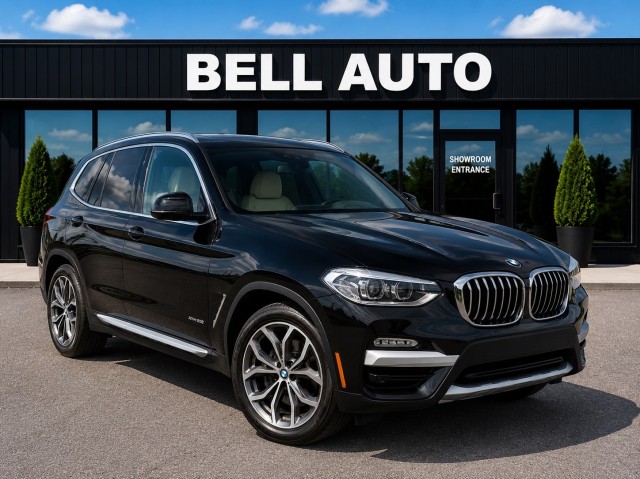 Black 2018 BMW X3 SUV / Crossover All-Wheel Drive Automatic