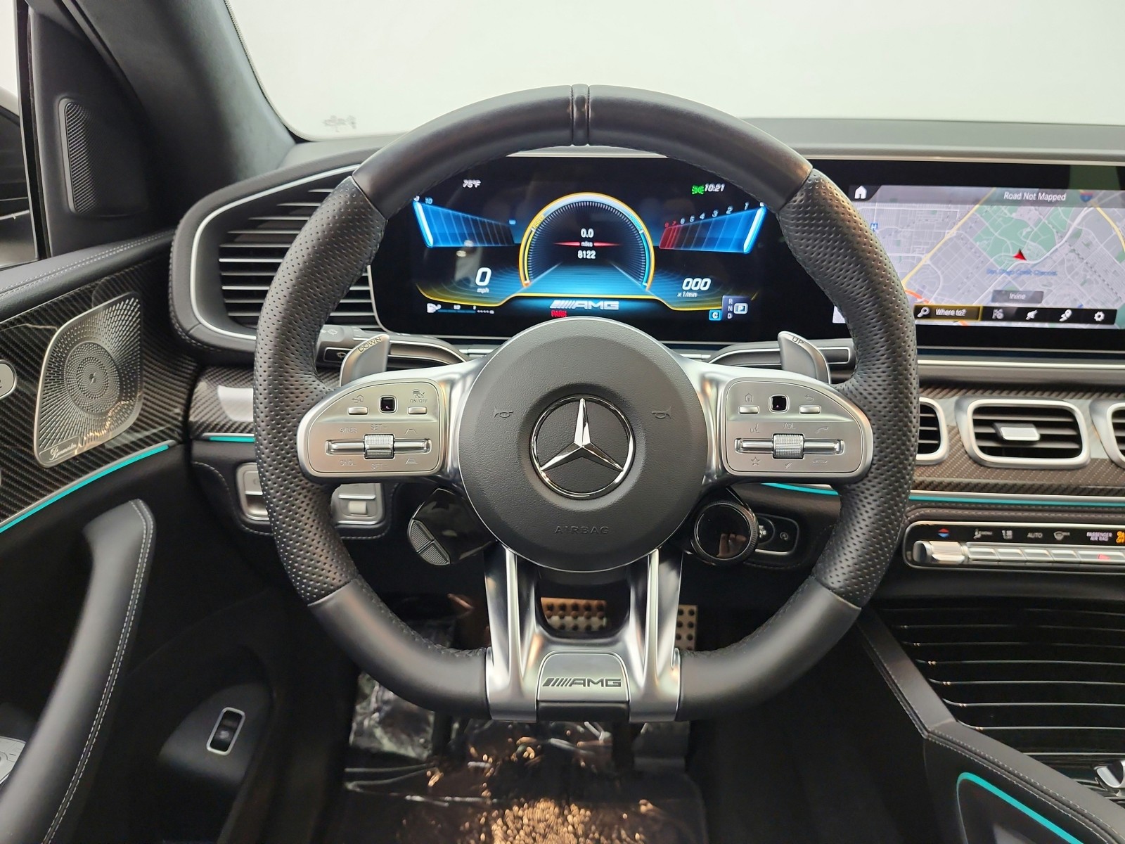 Certified Used 2022 MANUFAKTUR Diamond White Bright Mercedes-Benz AMG® GLE 53 4MATIC Coupe image 14