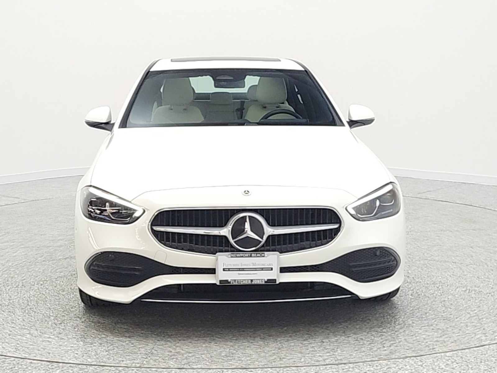 Certified Used 2025 Polar White Mercedes-Benz C 300 Sedan image 2