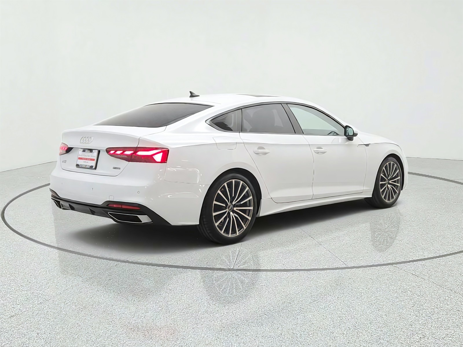 Used 2023 Glacier White Metallic Audi Premium Plus image 5