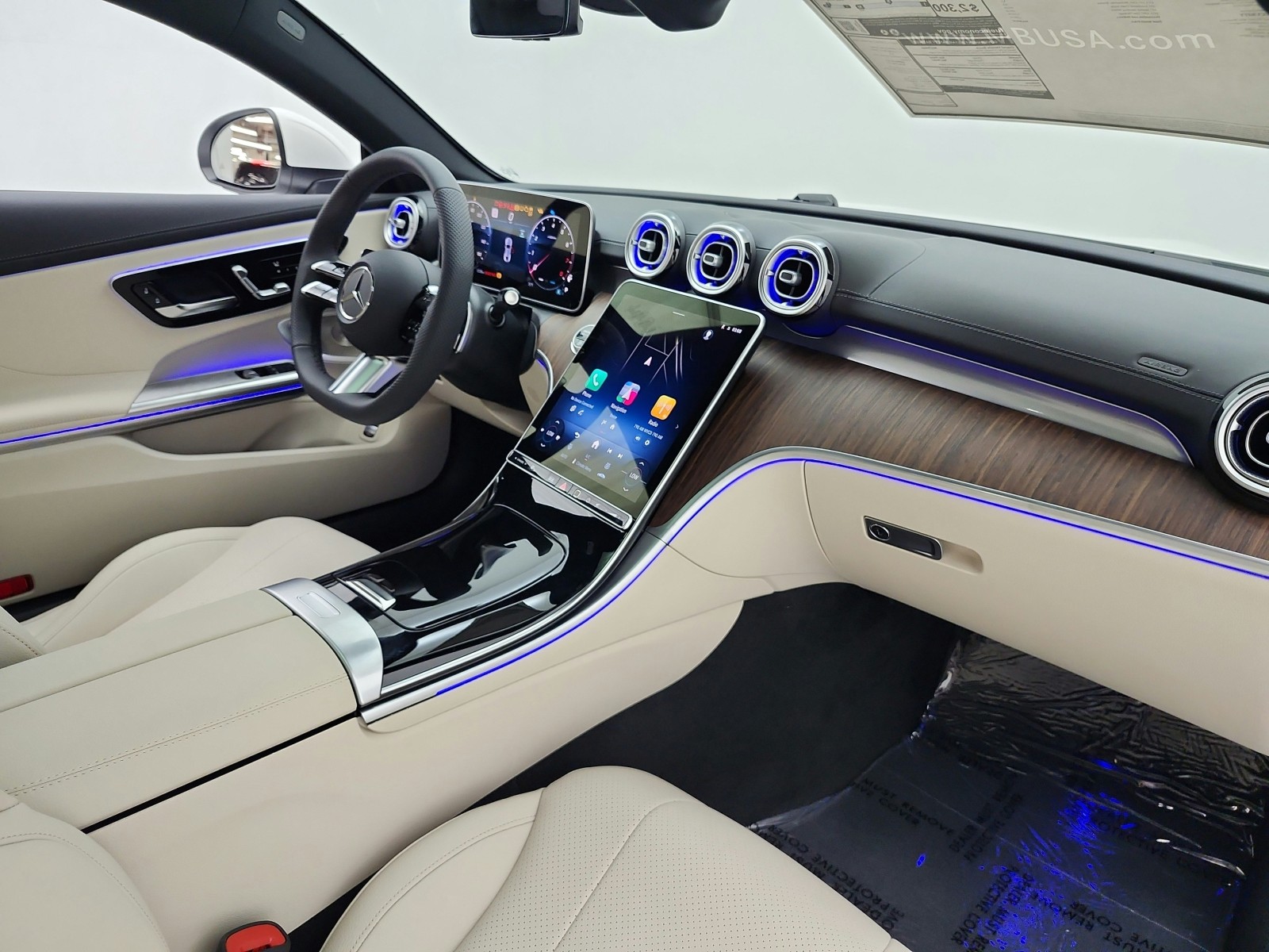 New 2026 Polar White Mercedes-Benz CLE 300 4MATIC® Coupe image 14