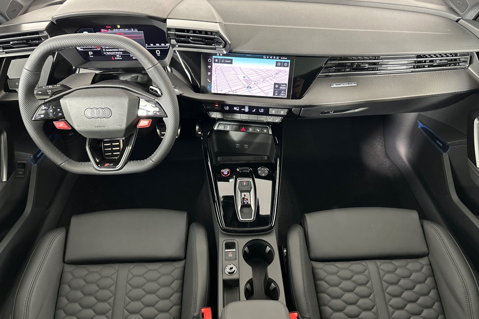 New 2026 Mythos Black Metallic Audi quattro image 12