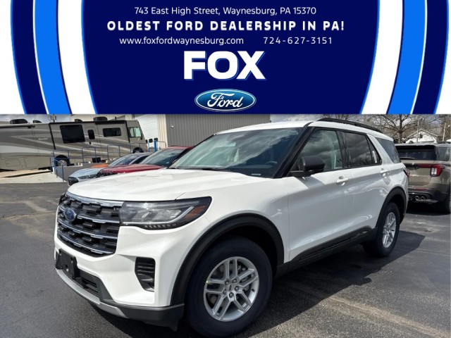 STAR WHITE MET TRI-COAT 2026 Ford Explorer SUV / Crossover All-Wheel Drive Automatic