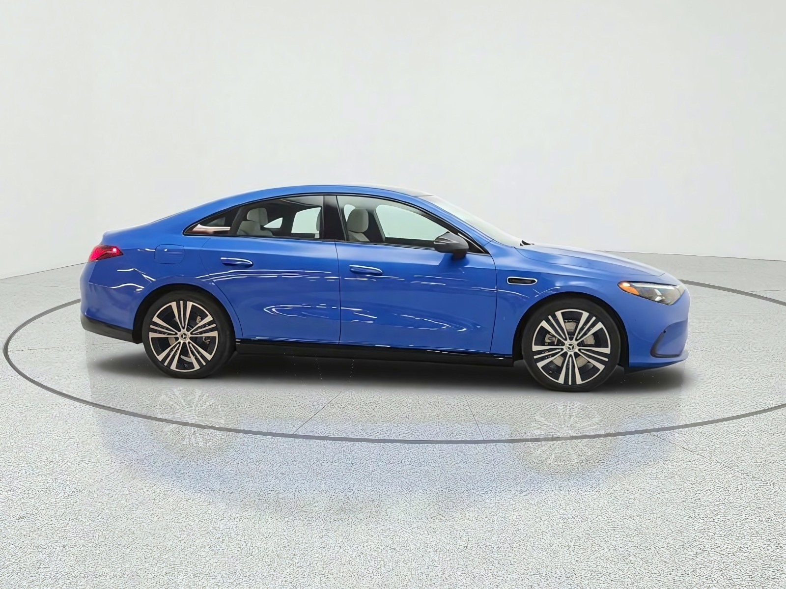 New 2027 Sky Blue Metallic Mercedes-Benz CLA 350 Electric 4MATIC® image 4