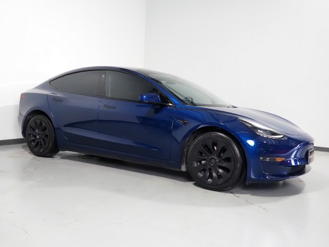 Deep Blue Metallic 2023 Tesla Model 3 Sedan All-Wheel Drive Automatic