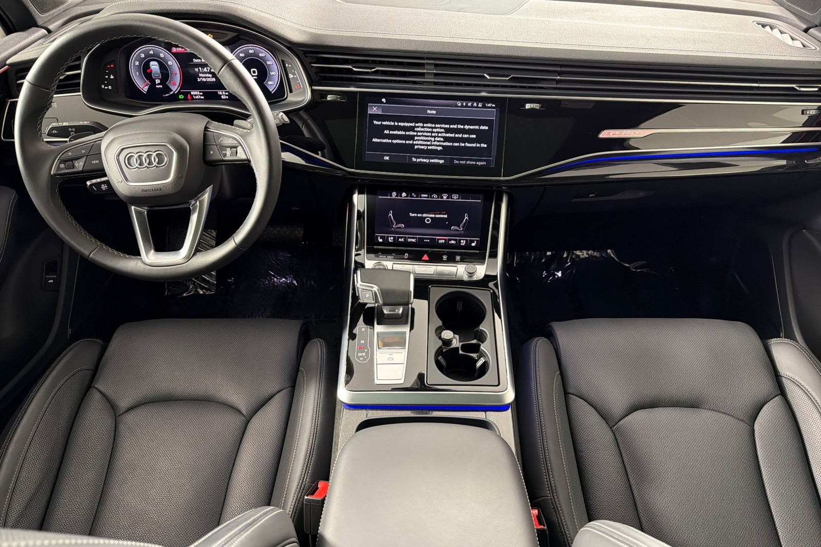 Used 2025 Mythos Black Metallic Audi Prestige 55 TFSI quattro image 12