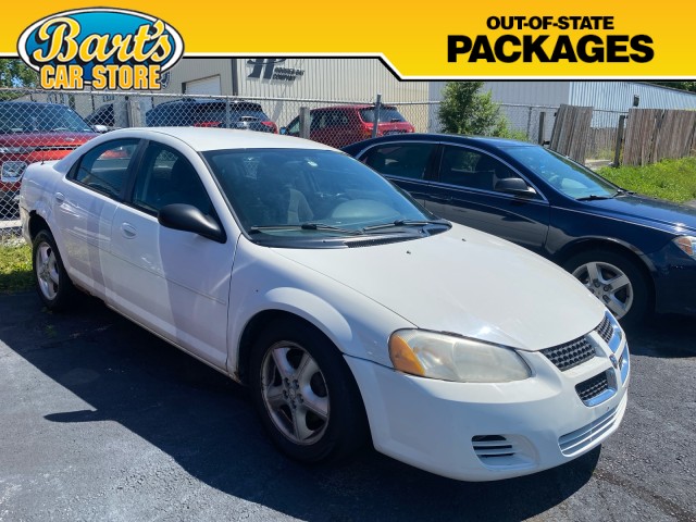 Stone White 2006 Dodge Stratus Sedan Front-Wheel Drive Automatic