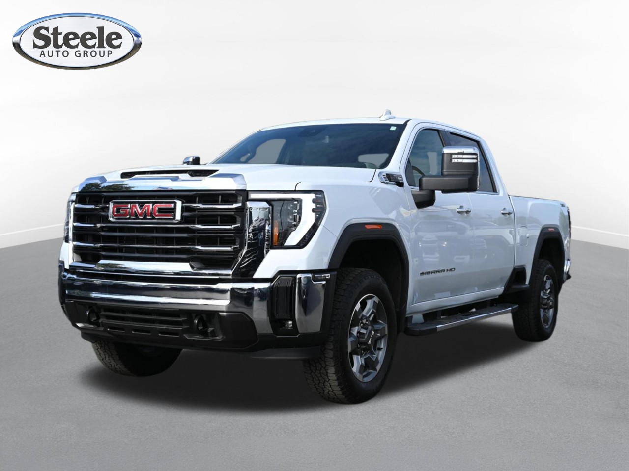 Summit White 2026 GMC Sierra 2500HD Pickup Truck Four-Wheel Drive Automatic