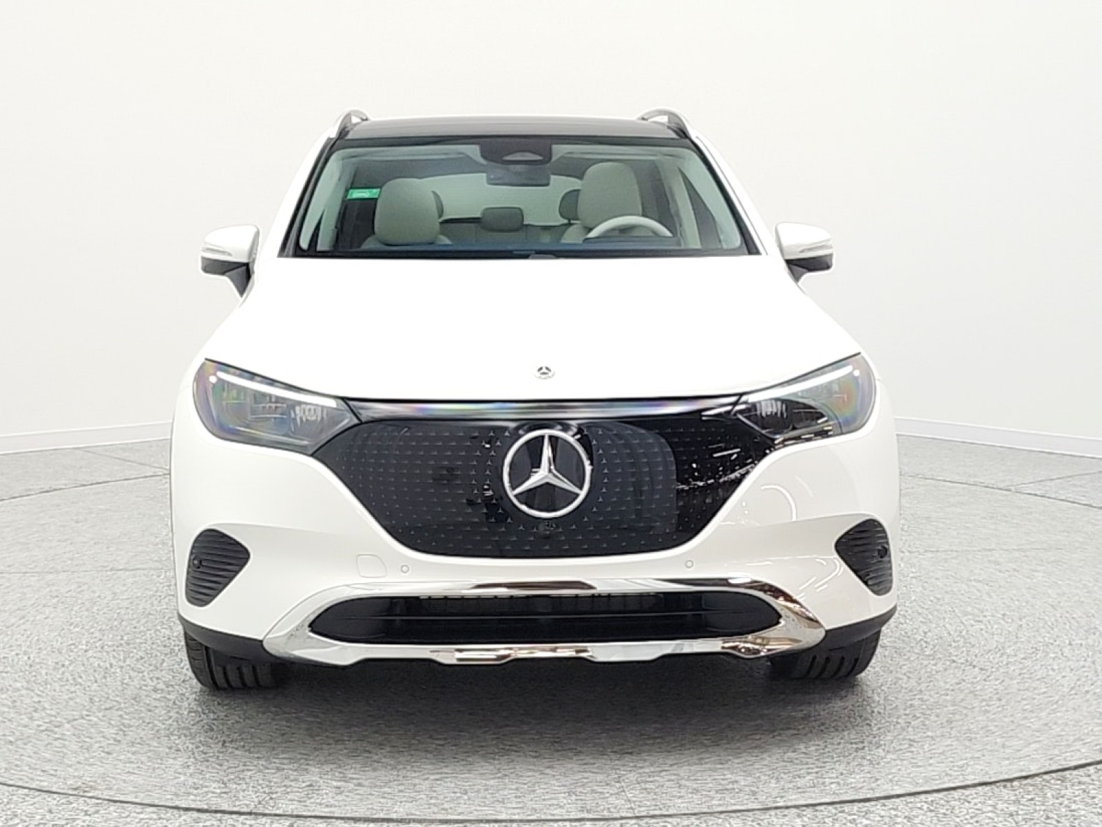 New 2026 Polar White Mercedes-Benz EQE 320+ SUV image 2