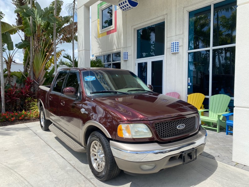 2002 Ford F-150 CREW CAB King Ranch LOW MILES 56,886 in , 