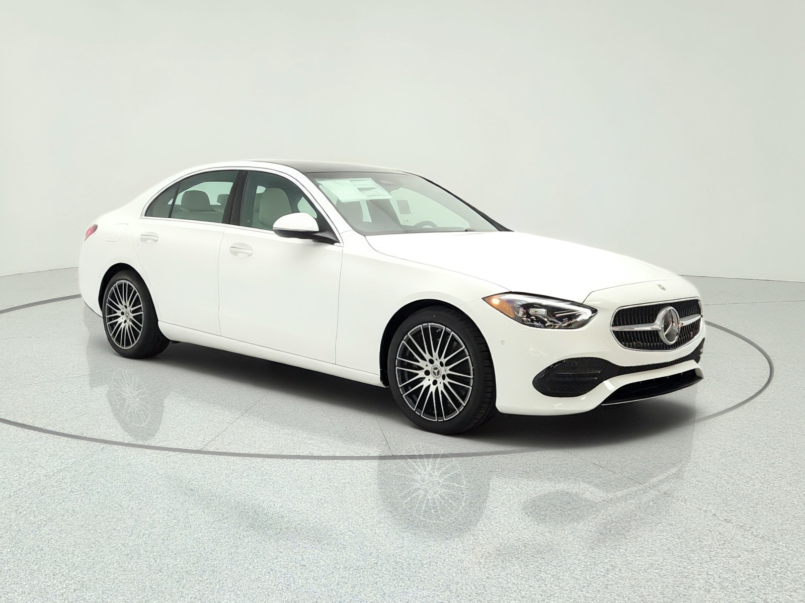 New 2026 Polar White Mercedes-Benz C 300 4MATIC® Sedan image 3