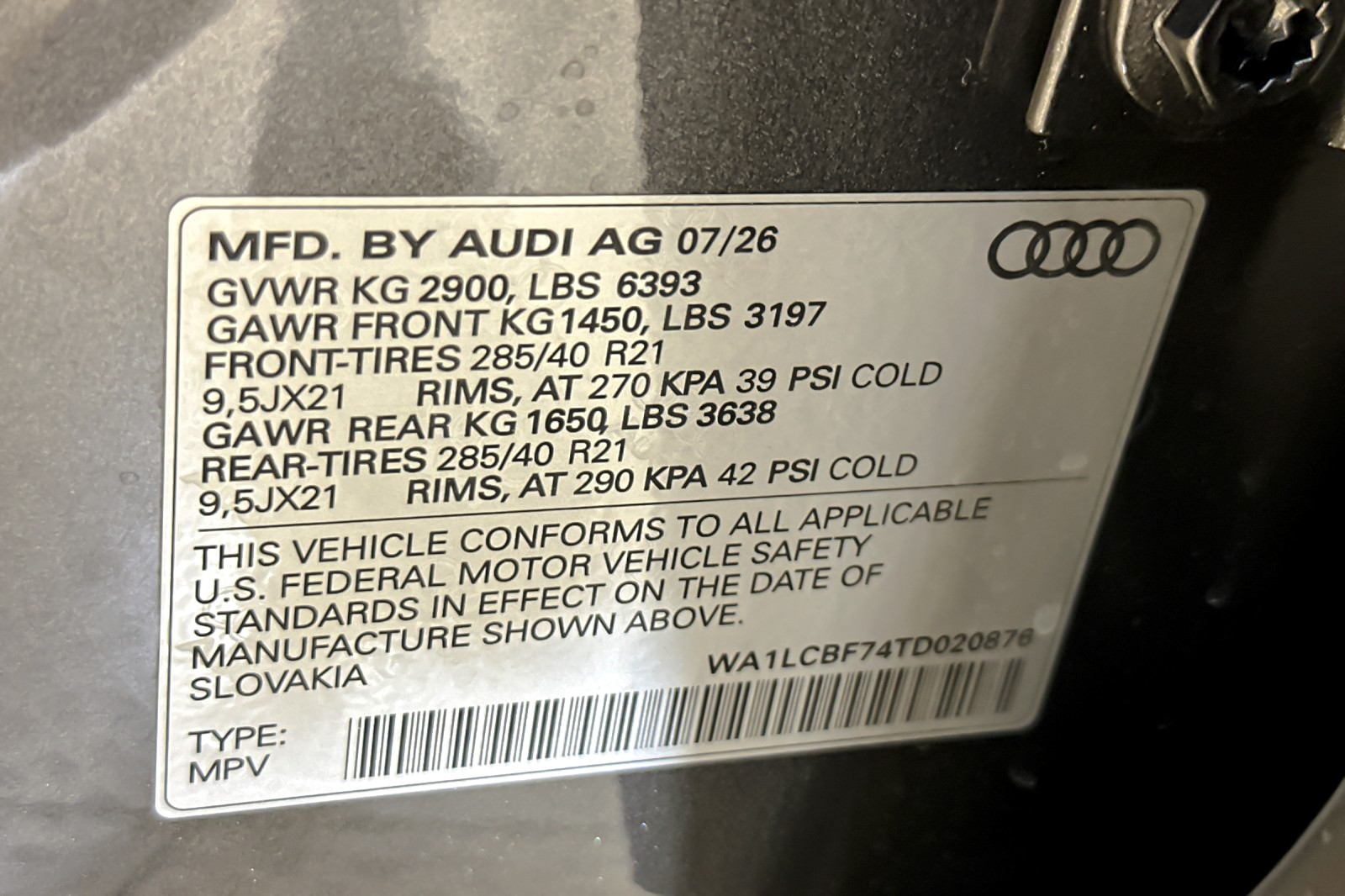 New 2026 Samurai Gray Metallic Audi Premium Plus 45 quattro *Ltd Avail* image 26