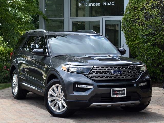 2020 Ford Explorer Navi Leather Htd/Ventilated Front Seats 3RD Row Power Seats Pano Roof B&O Sound 20 Polished Wheels Power Liftgate Rear Camera MSRP $54,225 6