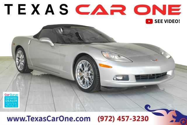 Machine Silver Metallic 2007 Chevrolet Corvette Convertible Rear-Wheel Drive Automatic