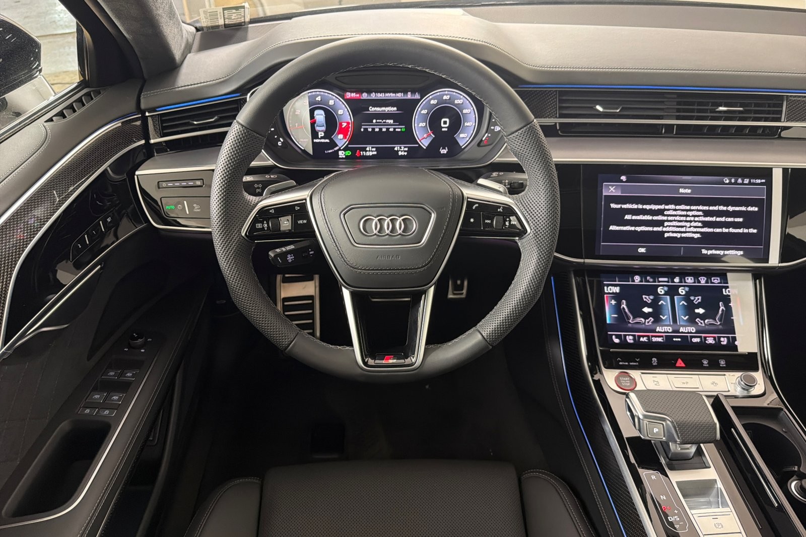 New 2026 Mythos Black Metallic Audi quattro *Ltd Avail* image 13
