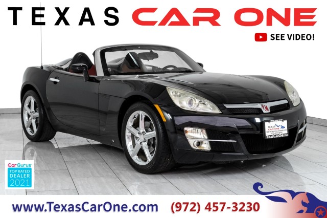 Black Onyx 2007 Saturn Sky Roadster Convertible Rear-Wheel Drive Automatic