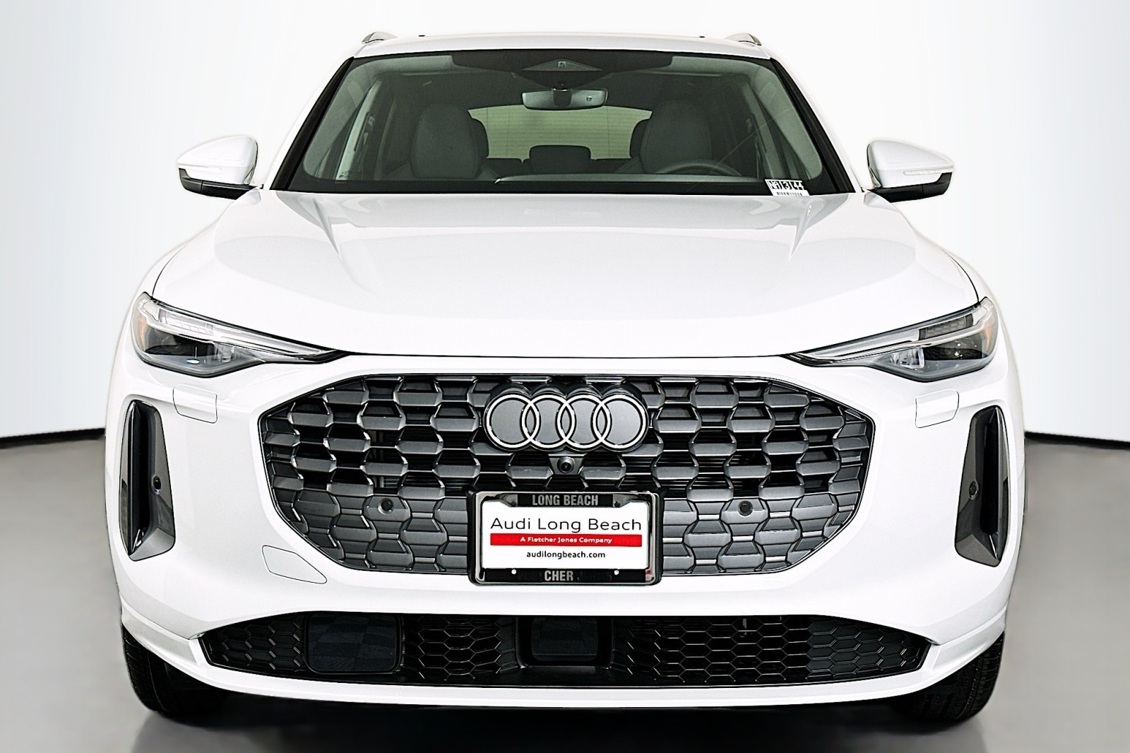 New 2025 Glacier White Metallic Audi Premium Plus image 2