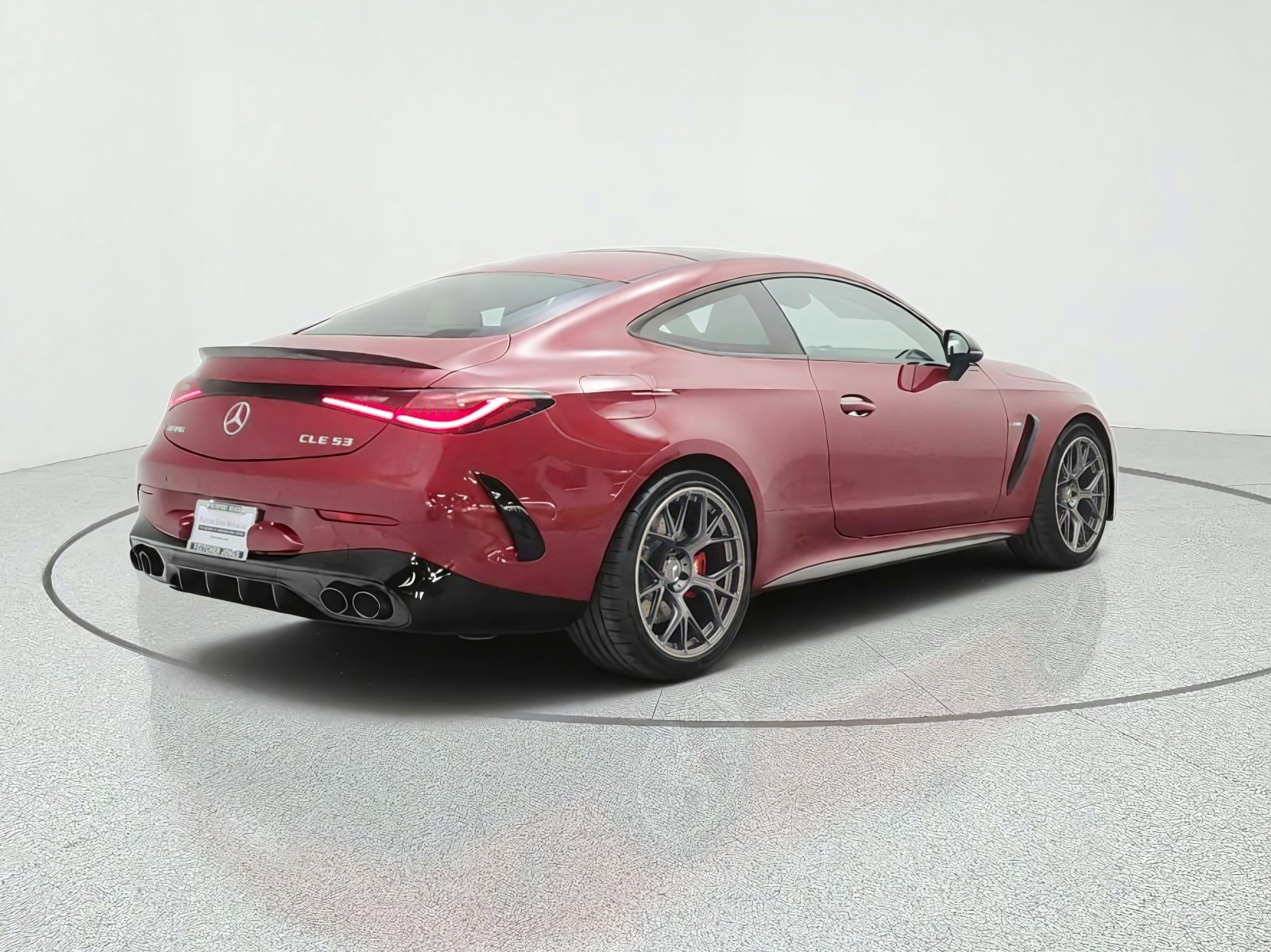 New 2027 MANUFAKTUR Patagonia Red Metallic Mercedes-Benz AMG® CLE 53 4MATIC+ Coupe image 5