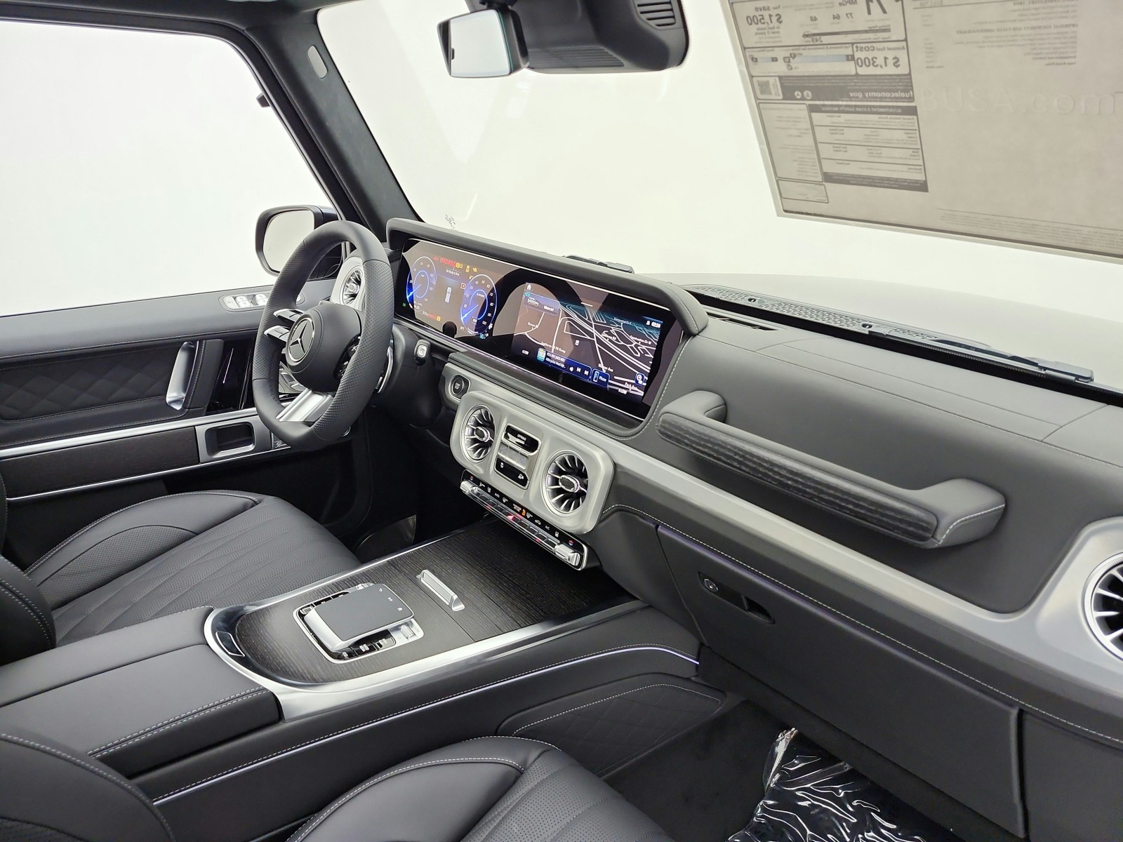 New 2027 MANUFAKTUR Night Black magno Mercedes-Benz G 580e SUV image 14