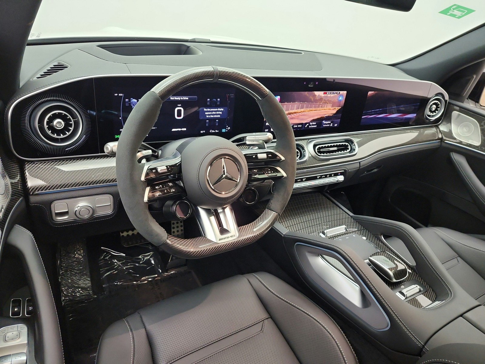 New 2027 Polar White Mercedes-Benz AMG® GLE 53e 4MATIC+ SUV image 9