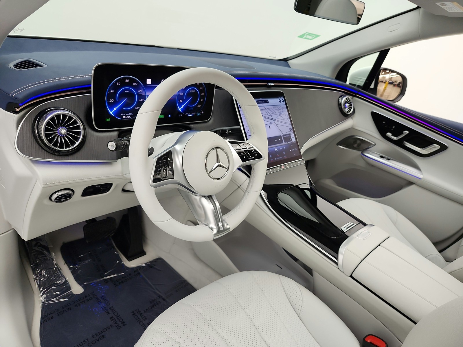 New 2027 Polar White Mercedes-Benz EQE 320+ SUV image 9