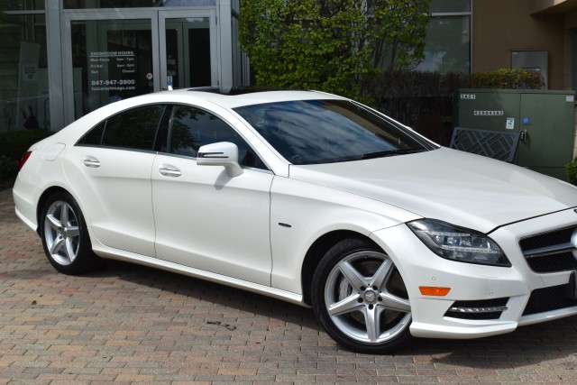 2012 Mercedes-Benz CLS-Class CLS550 4MATIC Premium 1 Pkg. Moonroof Leather Keyless GO Blind Spot Lane Assist Parktronic 18 Wheels MSRP $82,860 4