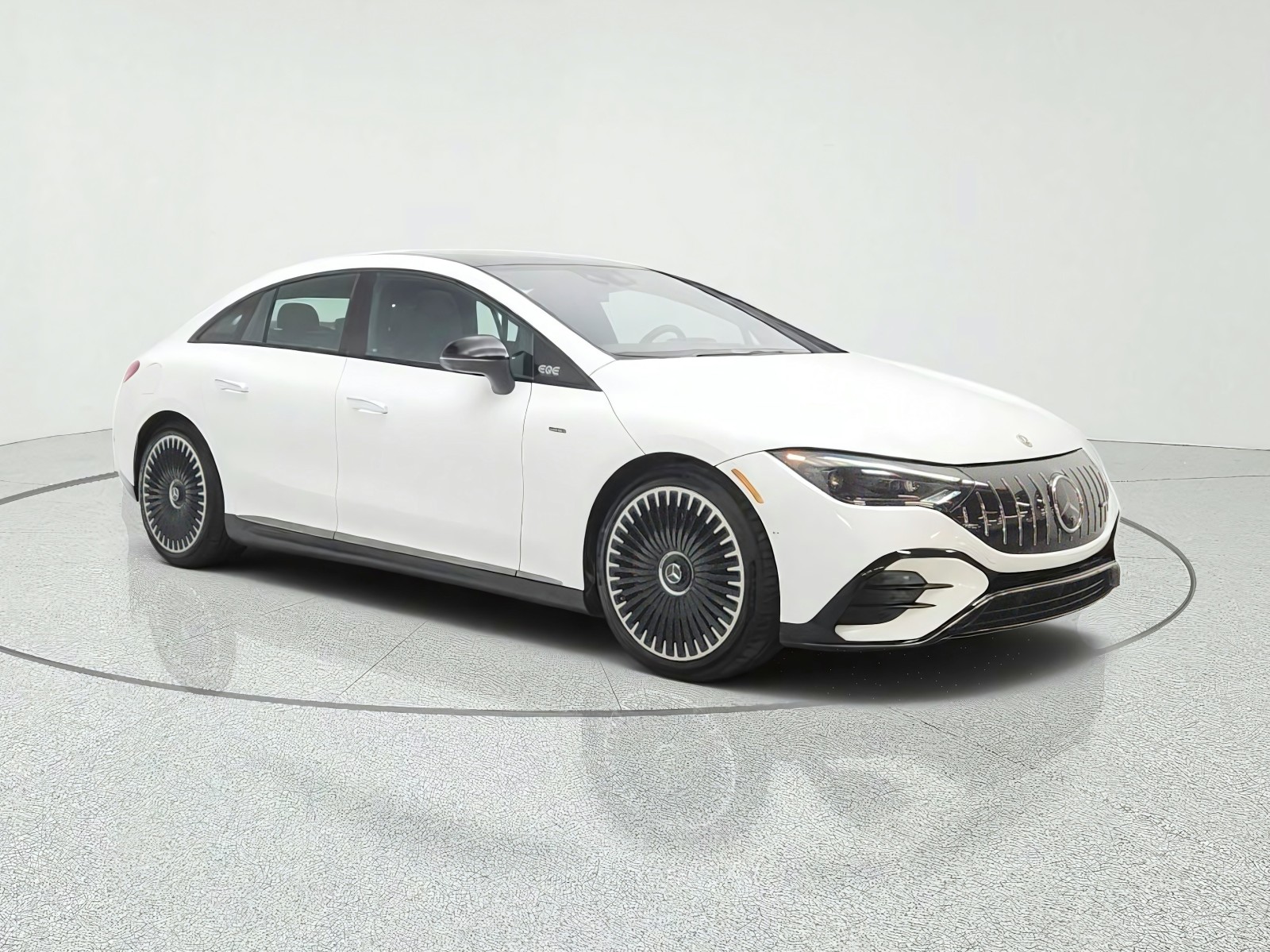 Certified Used 2023 Polar White Mercedes-Benz AMG® EQE 4MATIC+ Sedan image 3