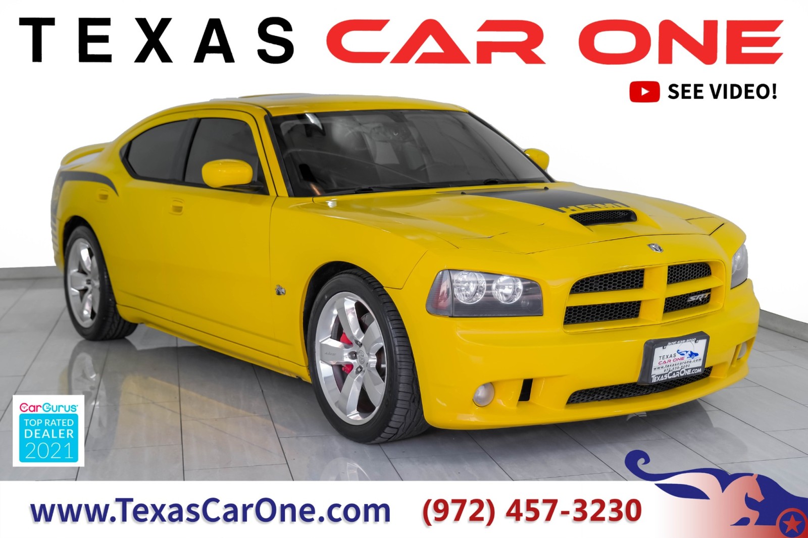 2007 Dodge Charger SRT8 61.L HEMI AUTOMATIC SUNROOF LEATHER/SUEDE HEA 1