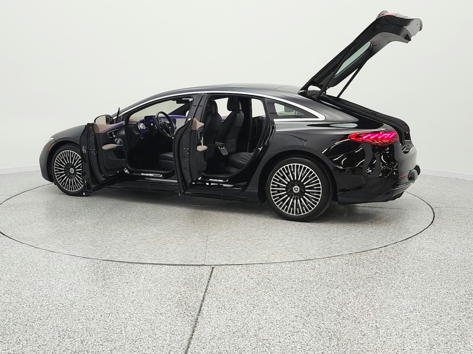 Used 2023 Obsidian Black Metallic Mercedes-Benz EQS 450 4MATIC® Sedan image 20